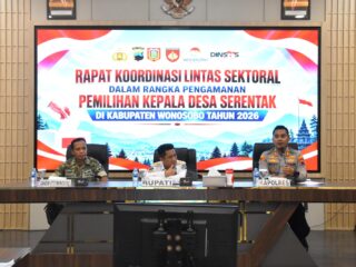 Polres Wonosobo Matangkan Pengamanan Pilkades Serentak melalui Rakor Lintas Sektoral