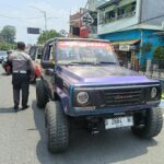Polres Wonosobo Gencarkan Razia Jeep Wisata Langgar Aturan di Jalan Raya
