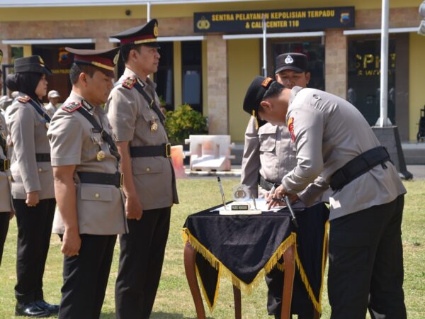 Rotasi Pejabat Polres Wonosobo, Kapolres Minta Kinerja Satuan Ditingkatkan
